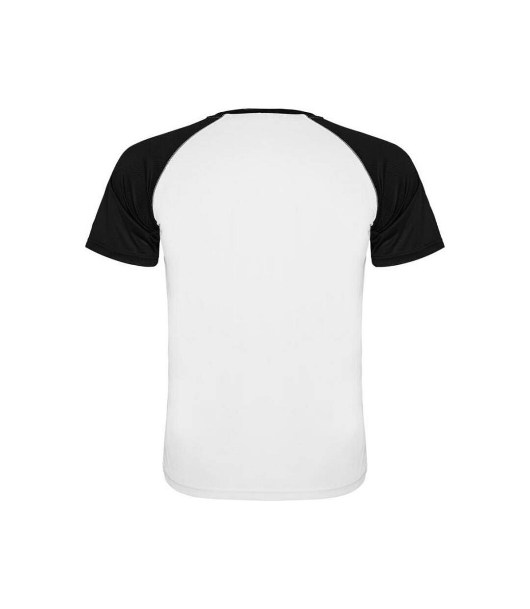 T-shirt indianapolis adulte blanc / noir uni Roly-2