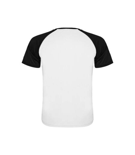 T-shirt indianapolis adulte blanc / noir uni Roly