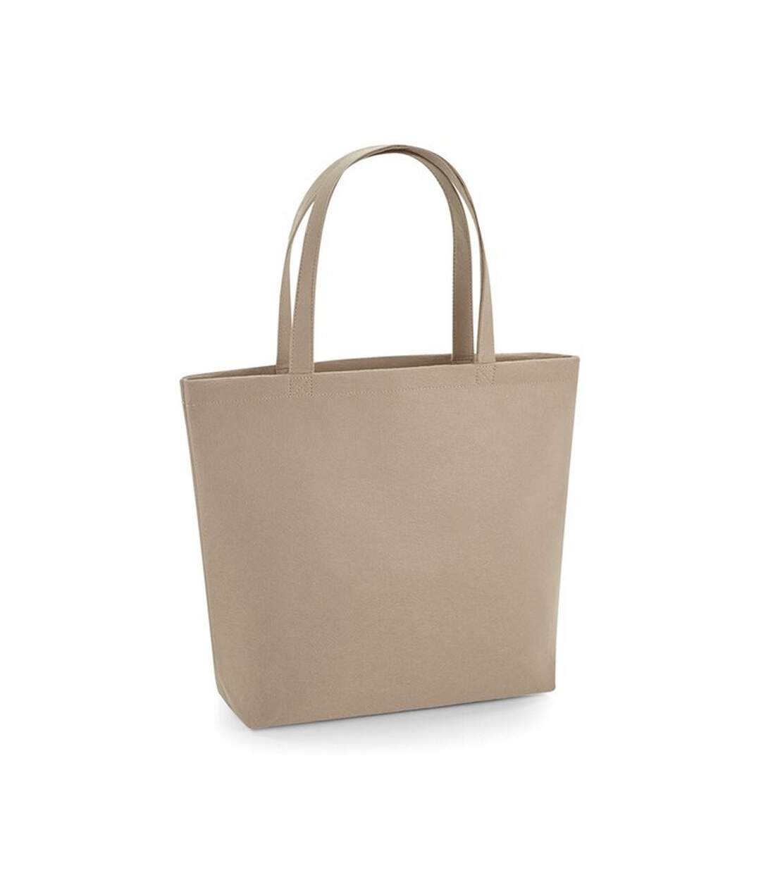 Sac de courses taille unique sable Bagbase-1