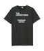 T-shirt Motif/style The Undertones Teenage Kicks Adulte Charbon Amplified-1