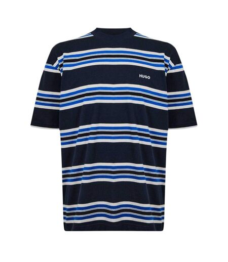 T-shirt Motif/style À Rayures Natinolo Homme Bleu Foncé Hugo