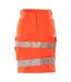 Womens/ladies Accelerate Safe High-vis Fitted Skirt Red Mascot-1