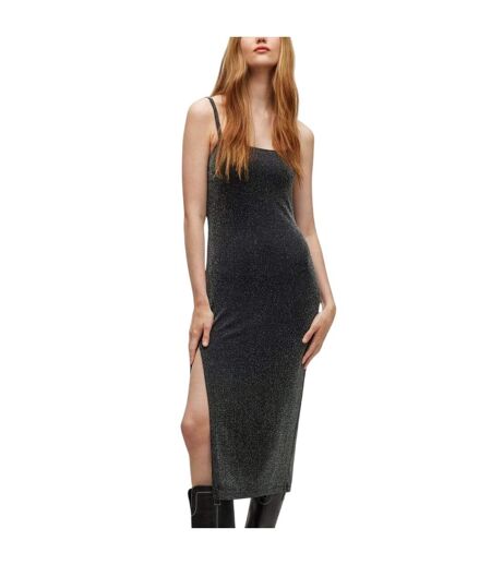 Robe Mi-longue Nolores Femme Noir Hugo