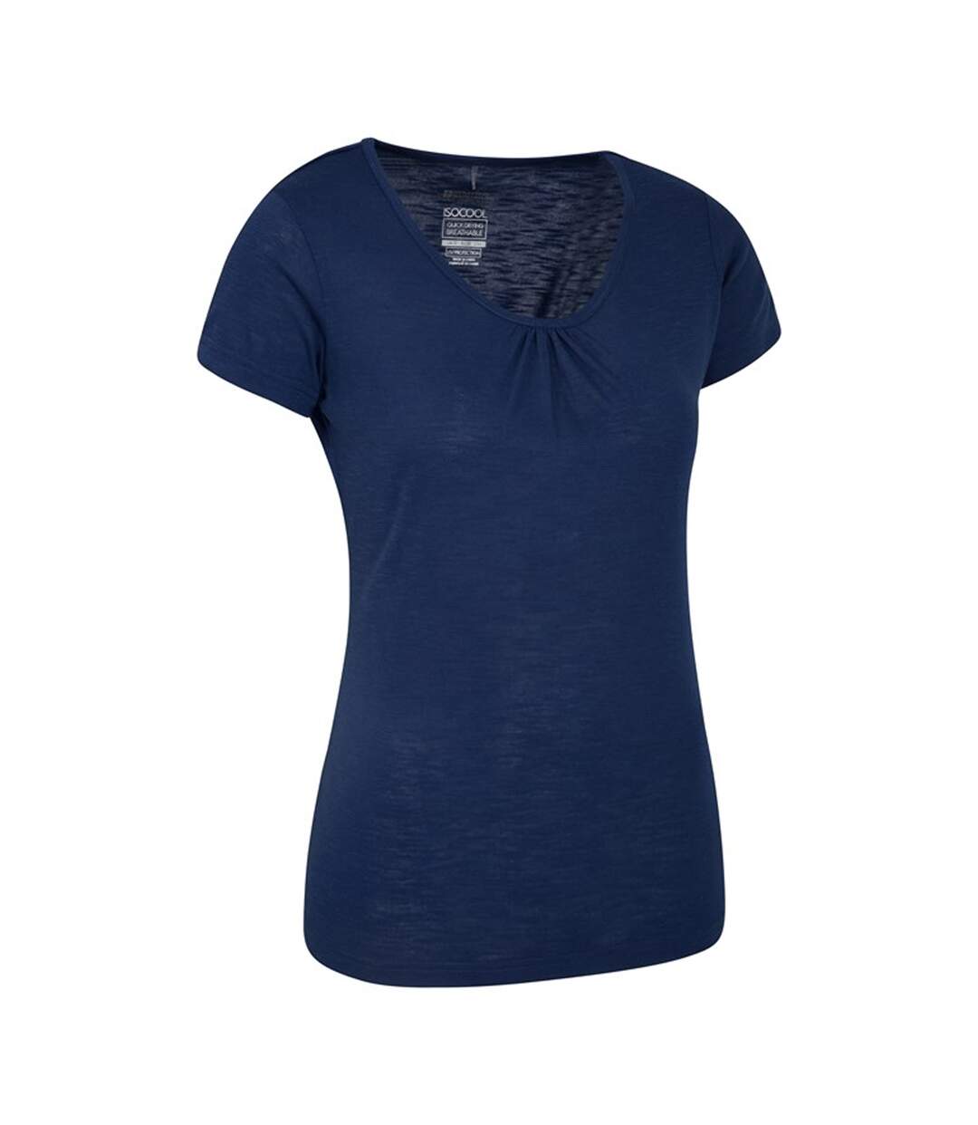 T-shirt Agra Femme Bleu Marine Mountain Warehouse-4
