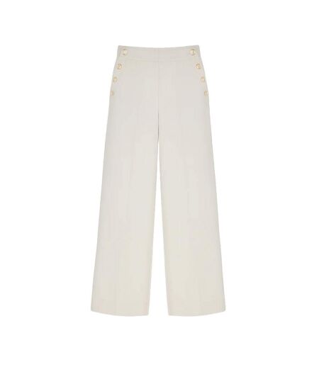 Pantalon fluide beige femme an'ge paunata