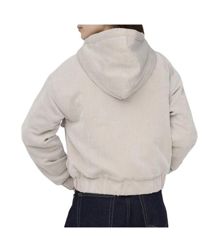 Veste beige femme only suva corduroy