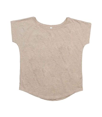 Mantis Womens/Ladies Marl Loose Fit T-Shirt (Natural Marl) - UTPC5683
