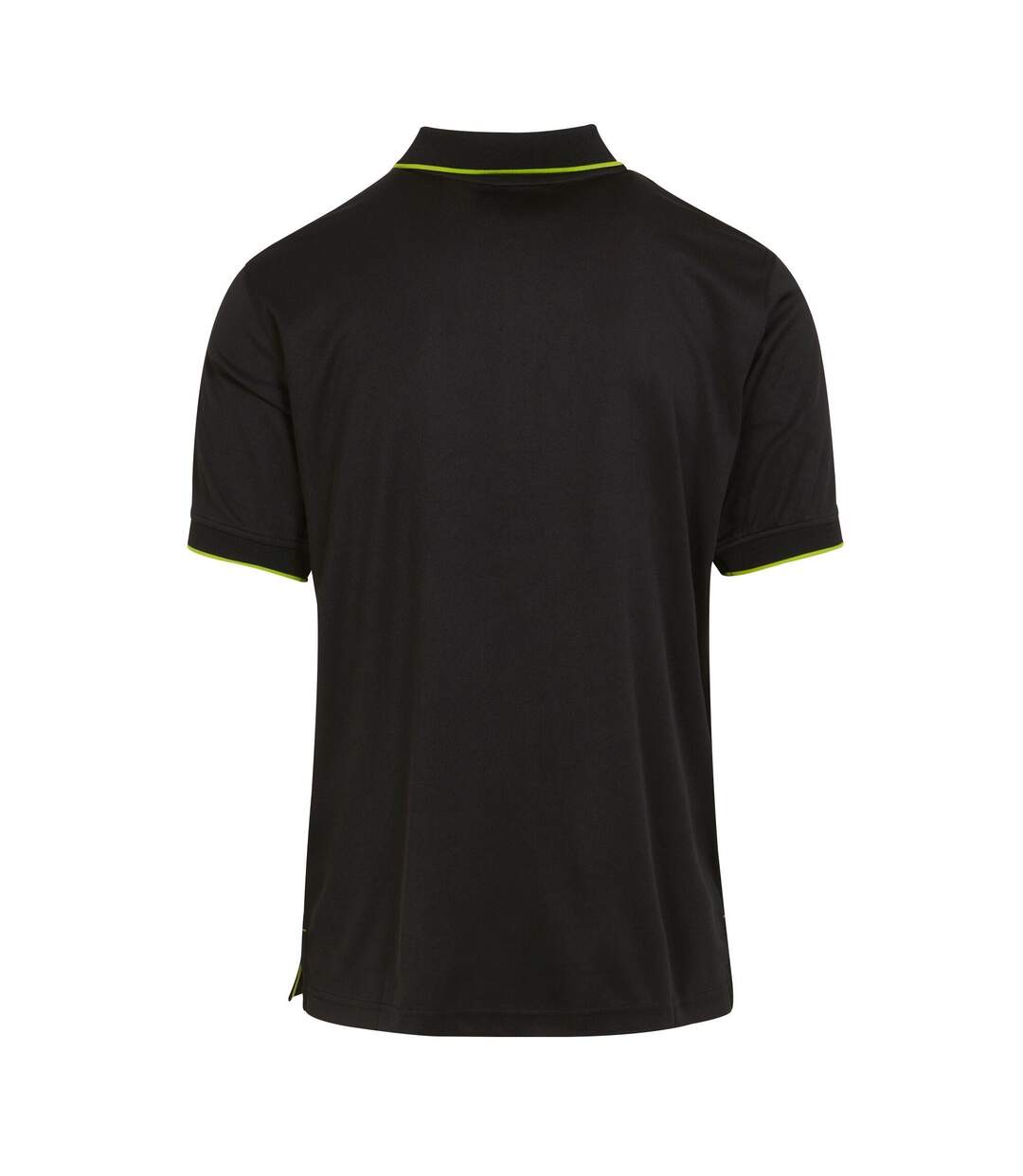 Polo Navigate Homme Noir Vert Citron Regatta-3
