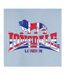 Sweat Motif/style Union Jack Homme Bleu Ciel Lonsdale-3