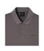 Mens Collared Short-sleeved Polo Shirt Grey Armani Exchange-3