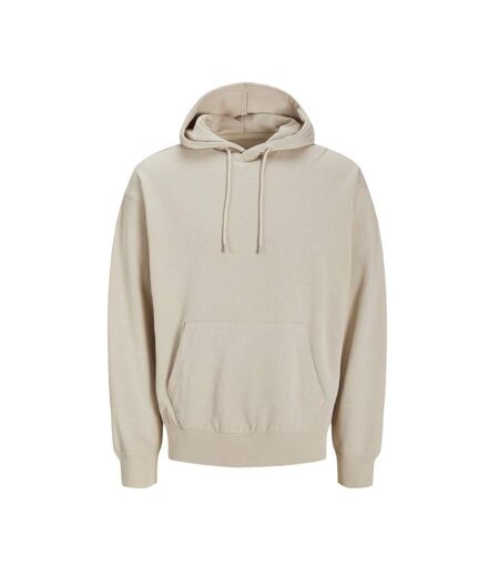 Sweat à Capuche Beige Homme Jack & Jones Charge - L