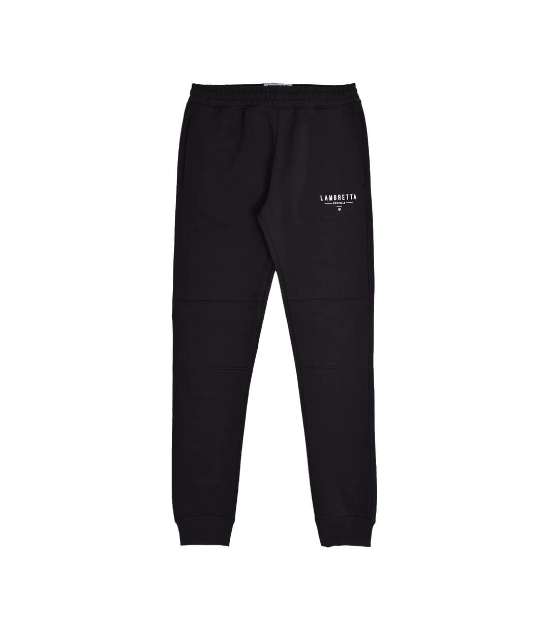 Mens aw24 logo jogging bottoms black Lambretta-1