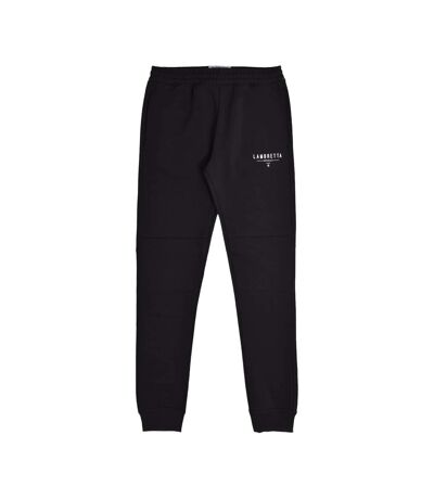 Mens aw24 logo jogging bottoms black Lambretta