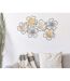 Décoration Murale en Métal Itis 75cm Noir & Naturel-5