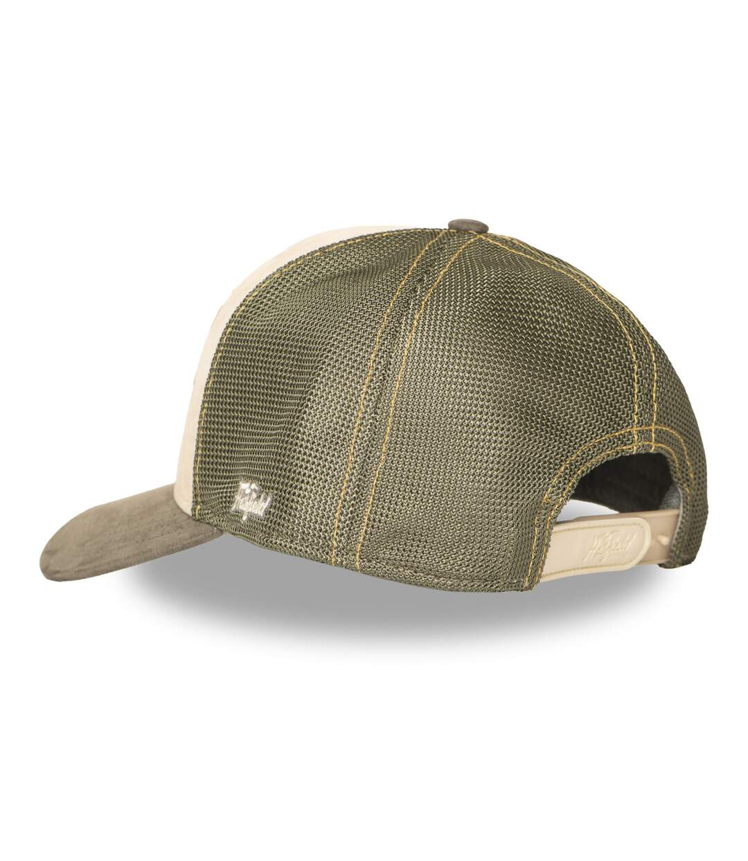 Casquette trucker avec filet semi curved avec broderie Bear Hatfield-3