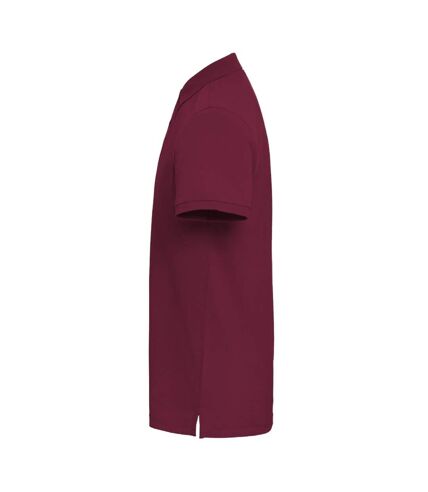 Asquith & Fox Mens Short Sleeve Performance Blend Polo Shirt (Burgundy) - UTRW5350