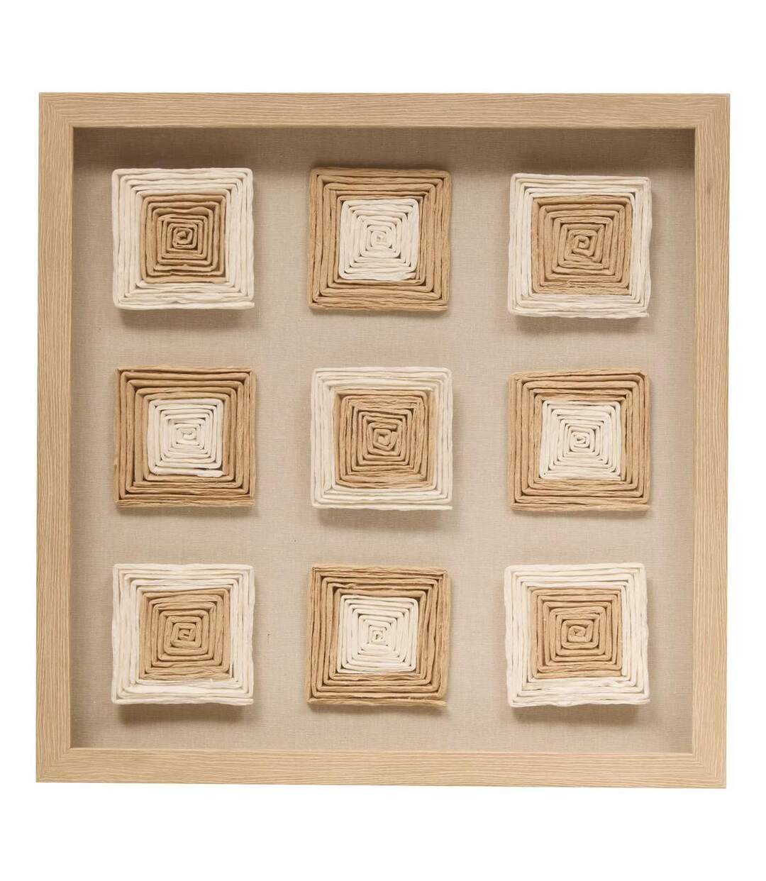 Déco Murale en Relief Rafaël 50cm Beige-1