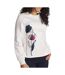 Sweat blanc femme tbs hildaron-1