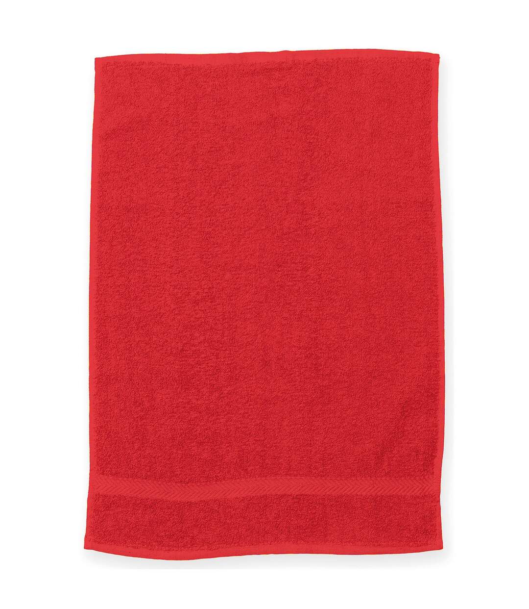 Gym towel one size red Towel City-1