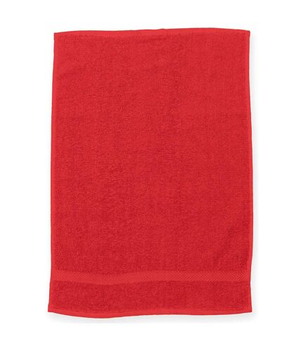 Gym towel one size red Towel City