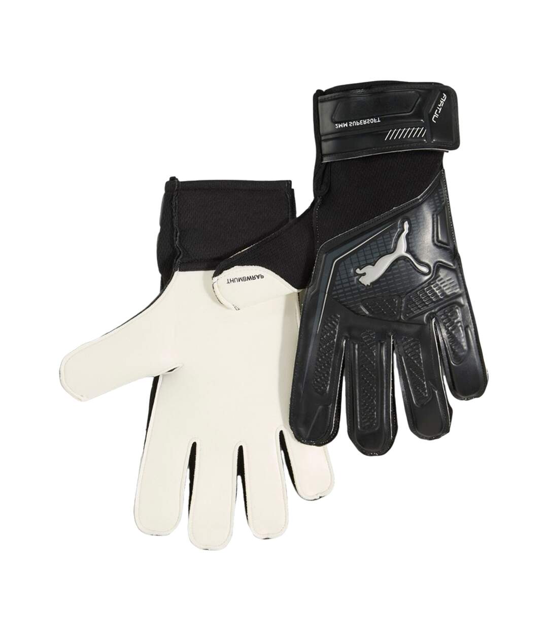 Gants de gardien de but ultra play unisexe adulte noir / argenté Puma Puma