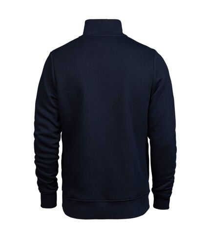 Tee Jays Mens Half Zip Sweatshirt (Navy) - UTPC4095