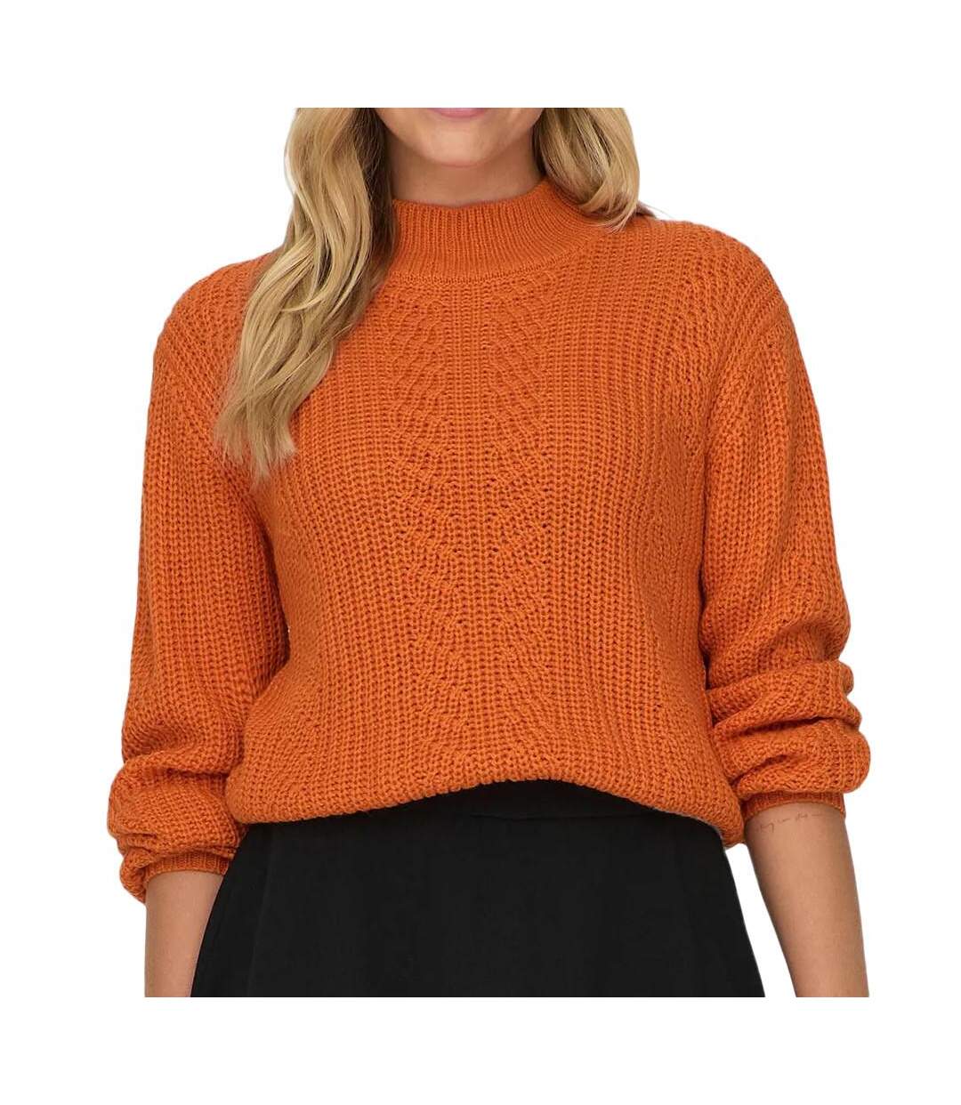 Pull Orange FemmeJDY Cabel - XS-1