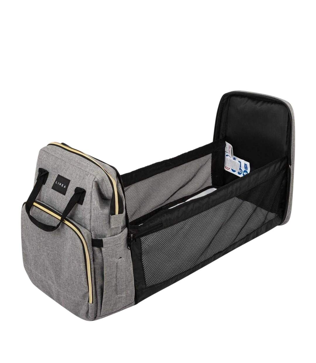 Backpack One Size Grey Linea-4