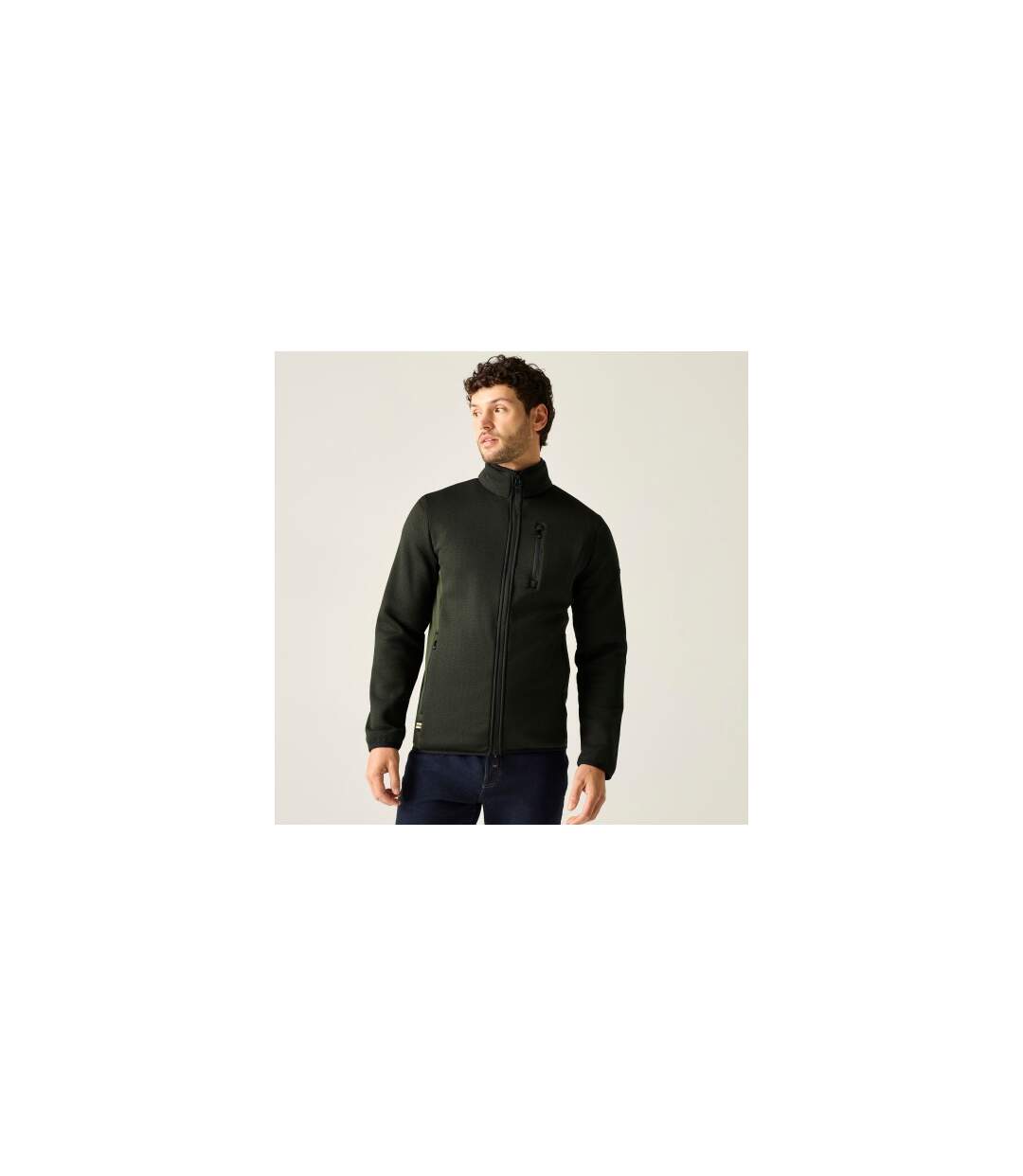 Veste Polaire Brayleigh Homme Kaki Foncé Regatta-1