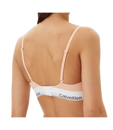 Soutien-Gorge rose femme calvin klein jeans lightly lined triang - l