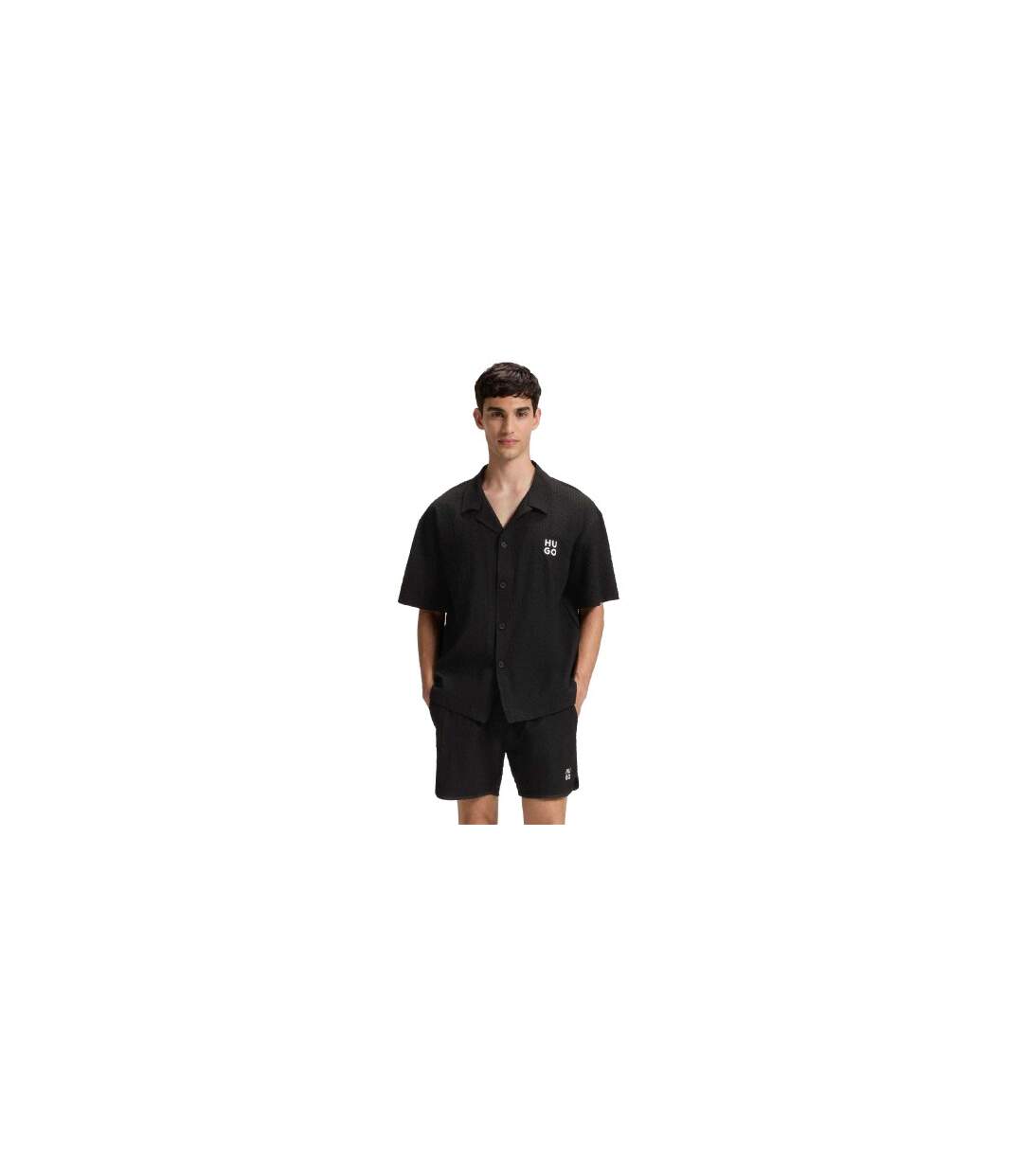 Chemise Homme Noir Hugo-1