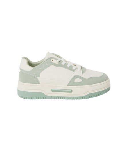 Baskets harlem femme vert Faith