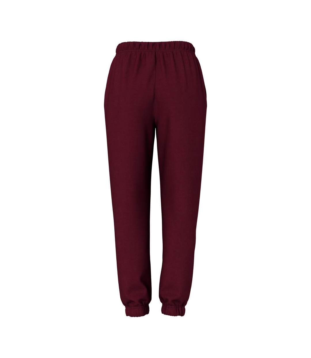 Jogging bordeaux femme pieces pcchilli - l-2