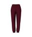 Jogging bordeaux femme pieces pcchilli - l-2