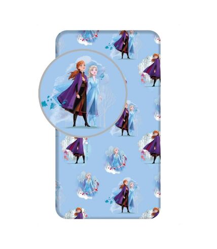 Drap-housse bleu Frozen II Frozen II