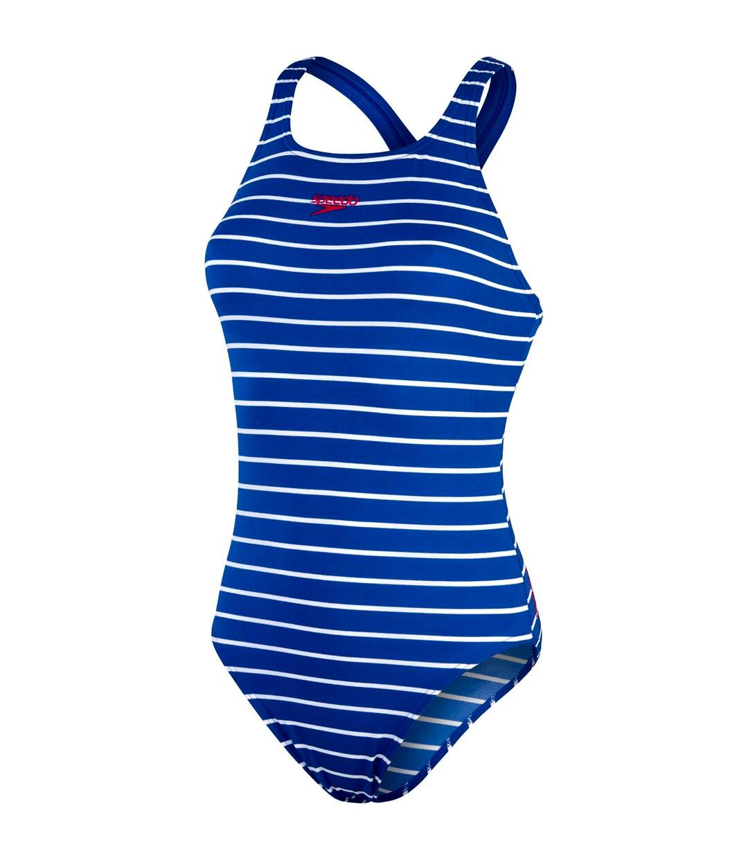 Maillot de bain 1 pièce medalist femme bleu / blanc Speedo-1