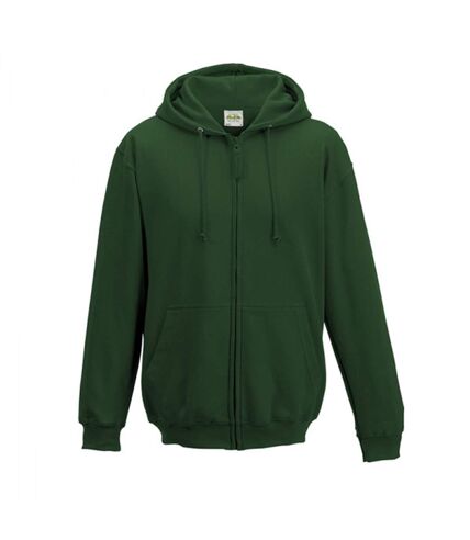 Awdis Plain Mens Hooded Sweatshirt / Hoodie / Zoodie (Forest Green) - UTRW180