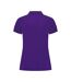 Womens/ladies Pique Polo Shirt Bright Purple Henbury-2