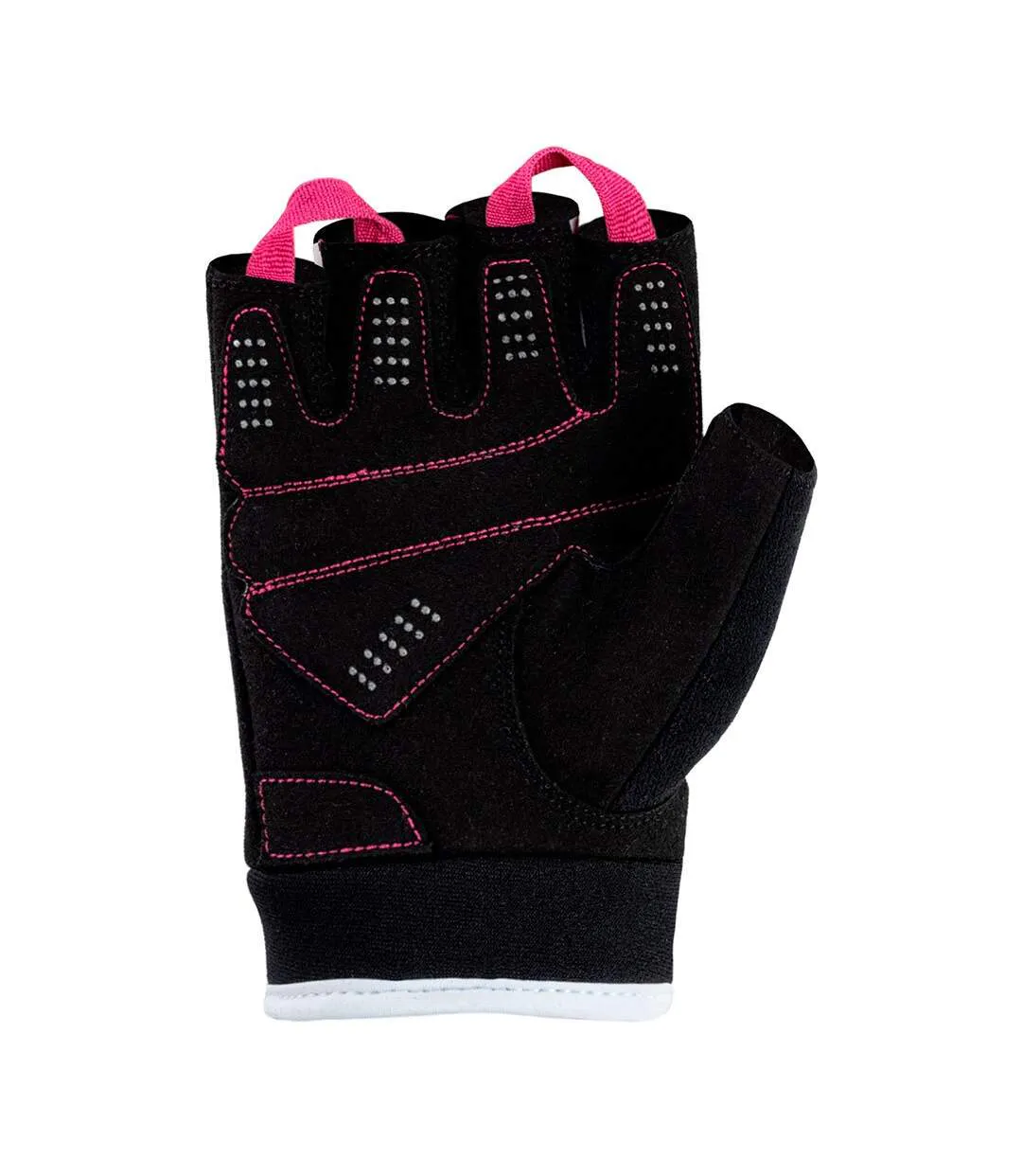 Mitaines Motif/style Logo Mill Homme Noir Rose Foncé Blanc IQ-2