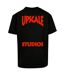 Mens Upscale Studios Oversized T-shirt Noir Mister Tee-3