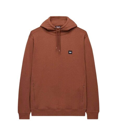 Mens Combed Cotton Hoodie Rust Weekend Offender