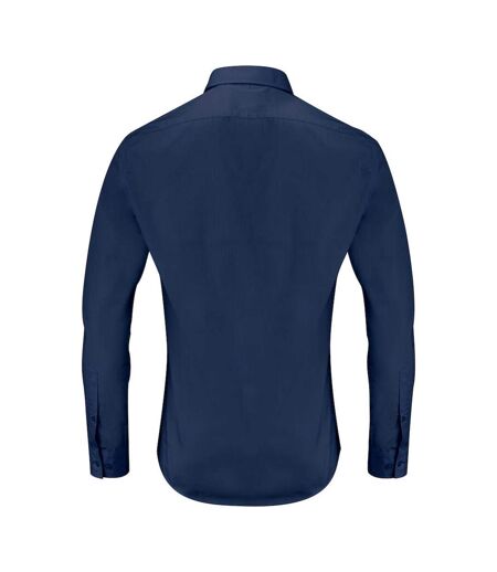 Chemise Commerce Acton Homme Bleu Marine James Harvest