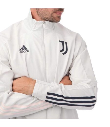 Veste de survêtement 2020/21 presentation homme gris Adidas