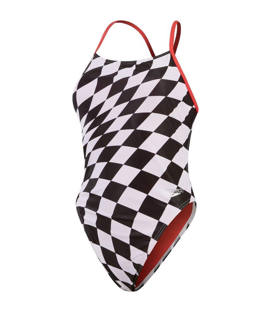 Maillot De Bain 1 Pièce Femme Noir Blanc Speedo-1