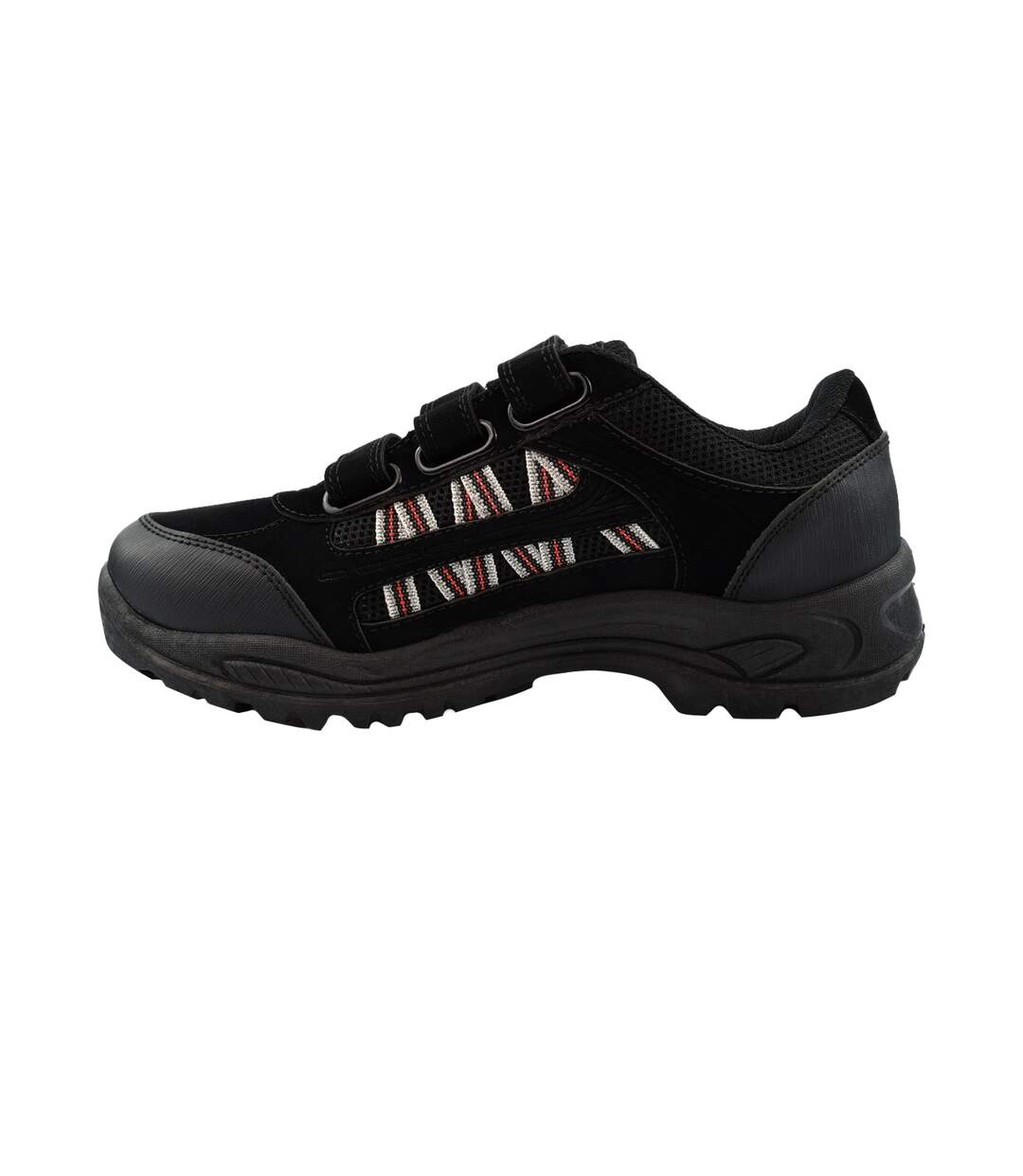 Dek Mens Ascend Triple Touch Fastening Trek Hiking Trail Shoes (Black) - UTDF143-2