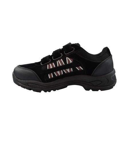 Dek Mens Ascend Triple Touch Fastening Trek Hiking Trail Shoes (Black) - UTDF143