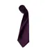 Cravate Colours Collection Taille Unique Aubergine Premier-1