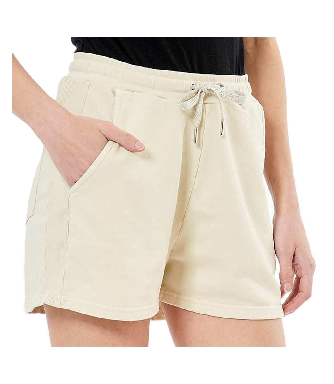 Short Écru Femme Kaporal 23 - S-1