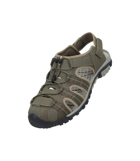 Mens Trek Sandals Khaki Mountain Warehouse