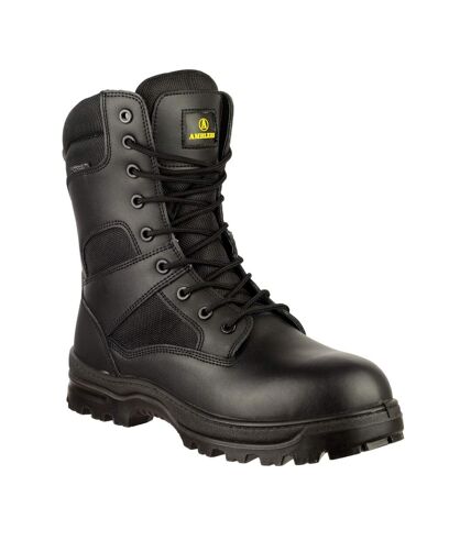 Amblers Combat Boot / Mens Boots (Black) - UTFS1709